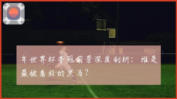 年世界杯夺冠前景深度剖析：谁是最被看好的黑马？
